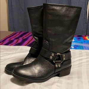 Like new Black leather riding boots by lucky